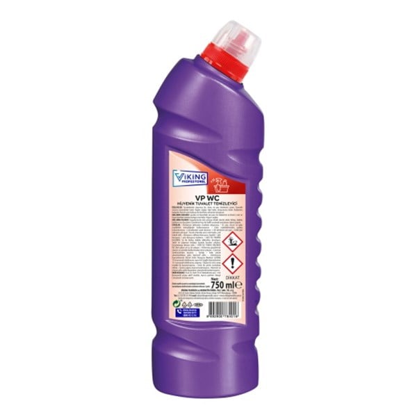 Genel Temizlik HijyeniV PROFESYONEL WC TEMİZLEYİCİSİ 750 ML
