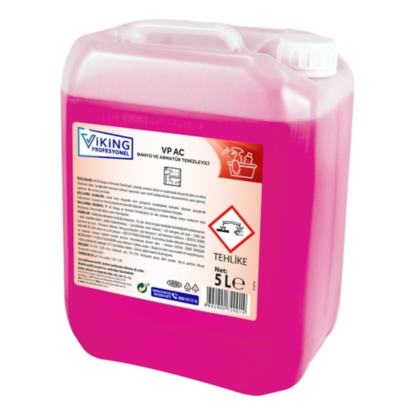 Genel Temizlik HijyeniVP AC BANYO VE ARMATÜR TEMİZLEYİCİ 5KG