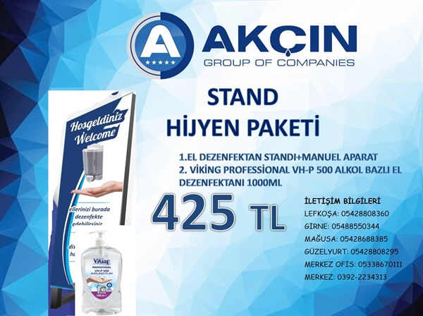 KAMPANYASTAND HİJYEN PAKETİ