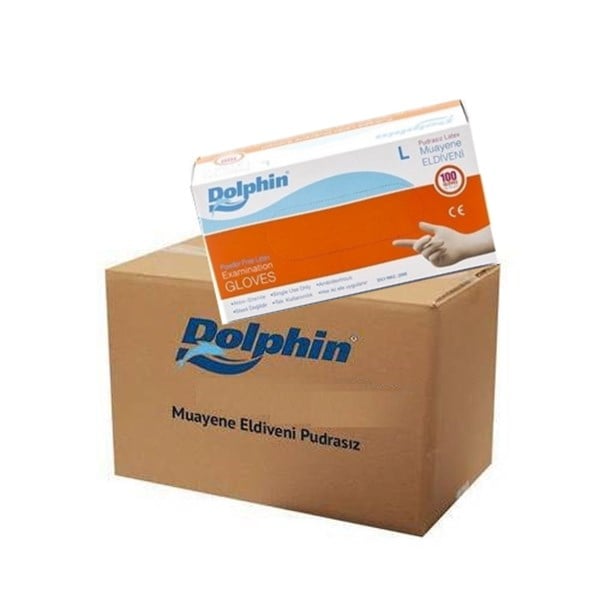 LATEX POWDER-FREE GLOVES 100 PCS (LARGE) 20 PCS