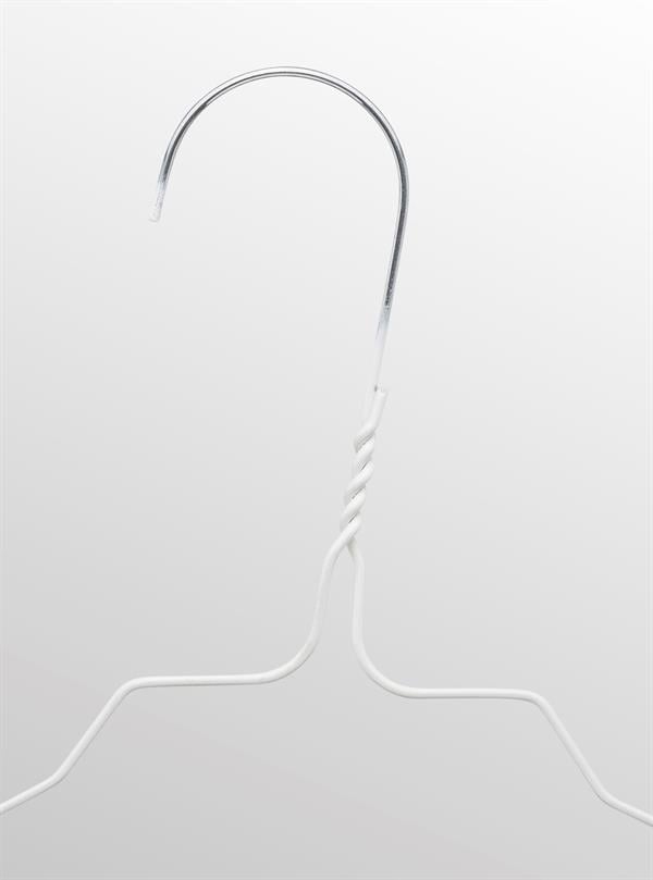 MEVO GALVANIZED HANGER WHITE 450pcs