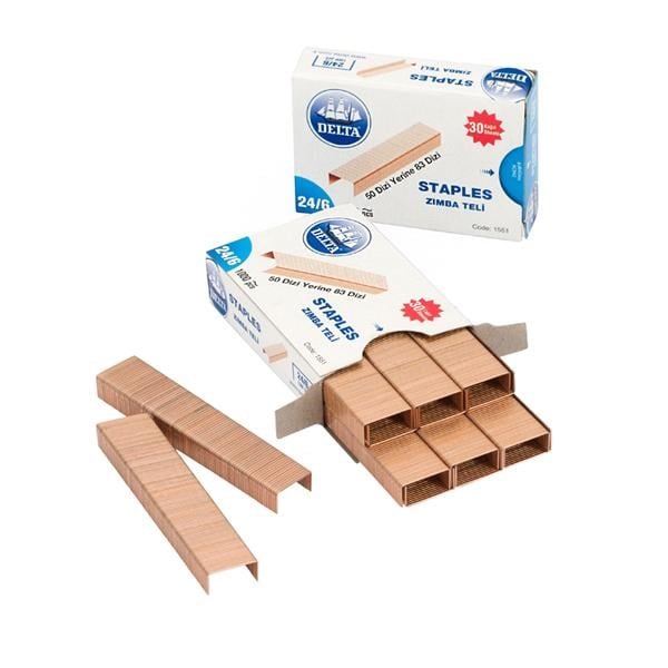 DELTA STAPLES 24/6 10 PCS