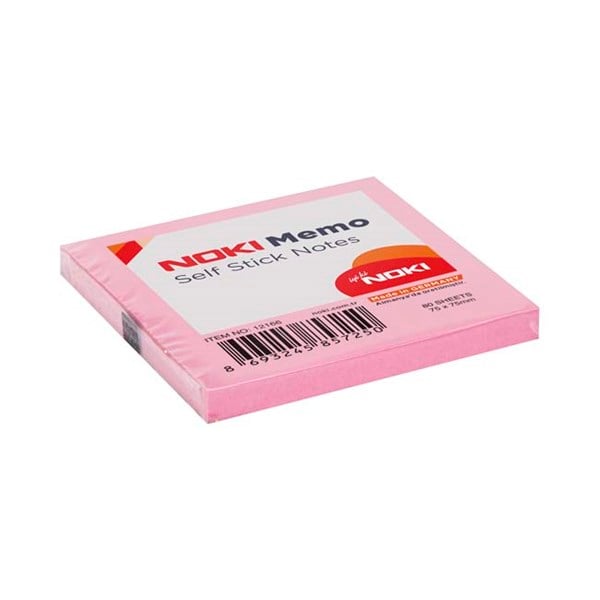 NOKİ STICKY NOTEBOOK 75x75 LIGHT PINK 12 PCS