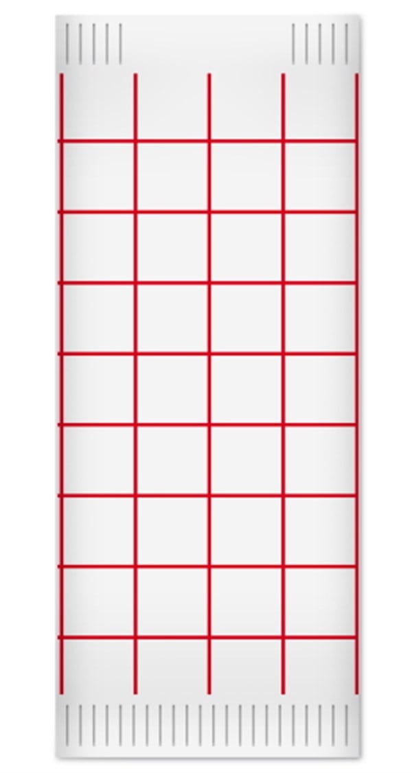 PAKETLENMİŞ SERVİS PEÇETELERİTISSUE 38x38 BUSTA SANDWICH ROSSO SERVİS 30'LU