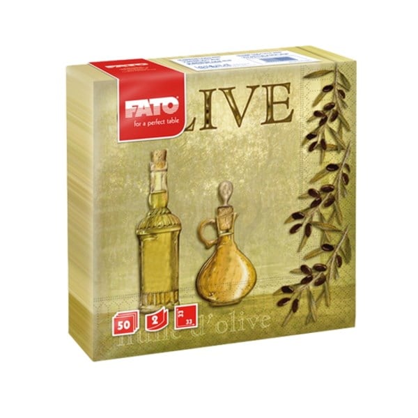 PEÇETELERDELUXE 33x33 HUILE D'OLIVE PEÇETE 50'Lİ