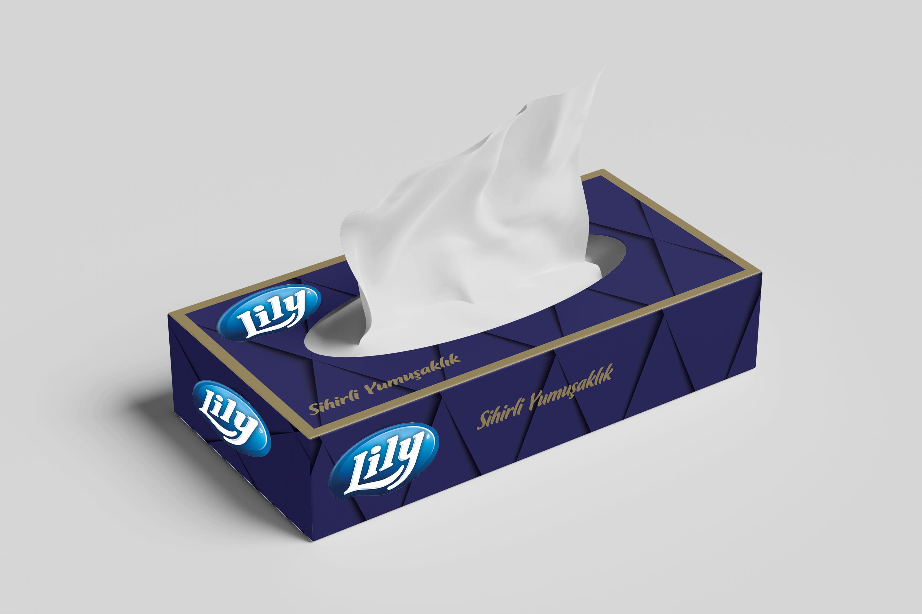 NapkinsLILY KUTU MENDİL 24LÜ