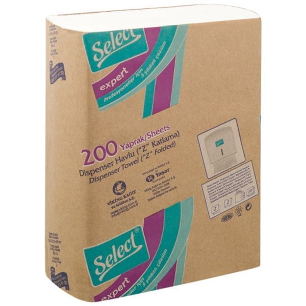 EXPERT DISPENSER Z TOWEL 12 PCS (12 x 200 PCS)