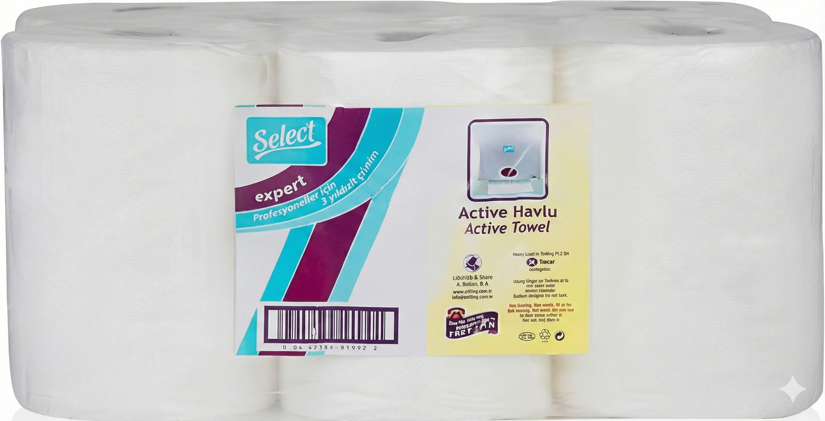 Roll TowelS 90MT EXPERT ACTIVE HAVLU 6LI 20.7 CM ENDÜSTRİYEL
