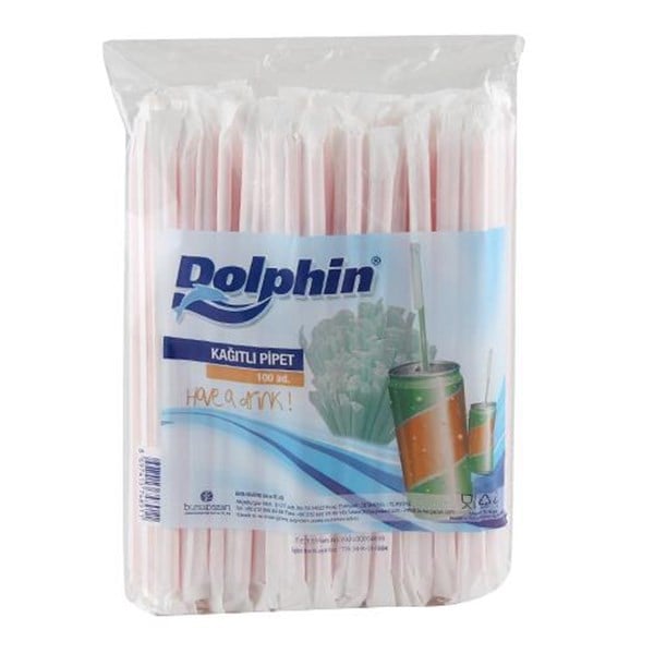 DOLPHIN PIPETTE WITH PAPER 100PCS