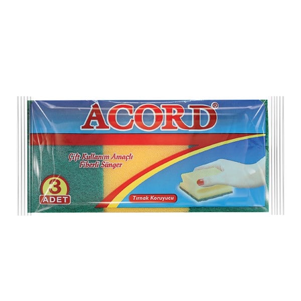 ACORD 3 PCS CORRUGATED SPONGE
