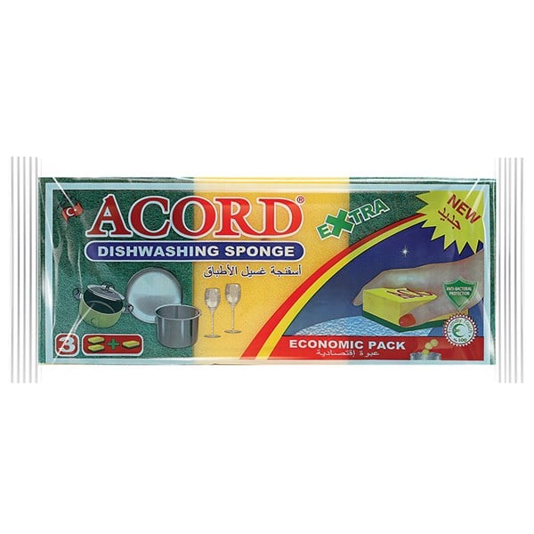 ACORD 3 PCS FLAT SPONGE