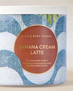 Banana Cream Latte / Büyük Mum