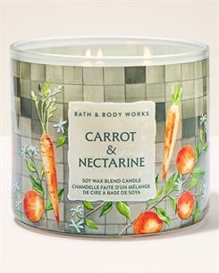 Carrot & Nectarine / Büyük Mum
