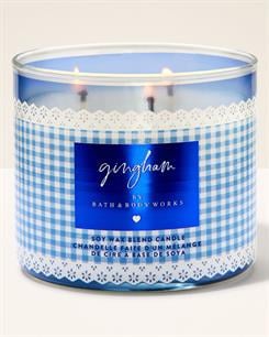 Gingham / Büyük Mum