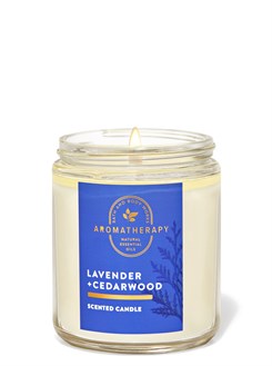 Lavender Cedarwood / Küçük Boy Mum