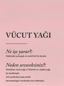 Lavender & Vanilla  / Nemlendirici Vücut Yağı
