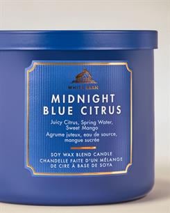 Midnight Blue Citrus / Büyük Mum