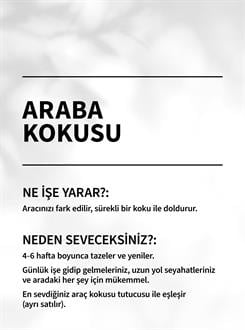 Noir / Araba Kokusu Yedeği