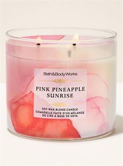 Pink Pineapple Sunrise / Büyük Mum