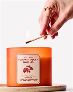 Pumpkin Pecan Waffles / Büyük Mum