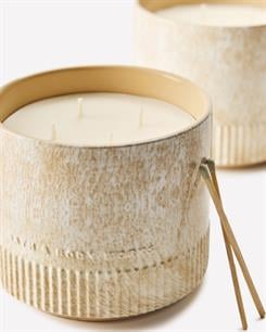 Santal + Amber / 4 Fitilli Büyük Mum