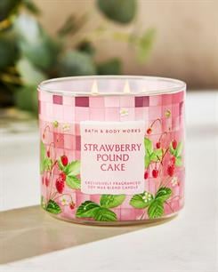 Strawberry Pound Cake / Büyük Mum