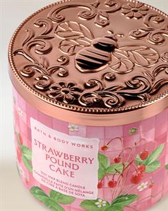 Strawberry Pound Cake / Büyük Mum