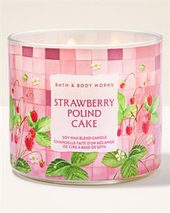 Strawberry Pound Cake / Büyük Mum