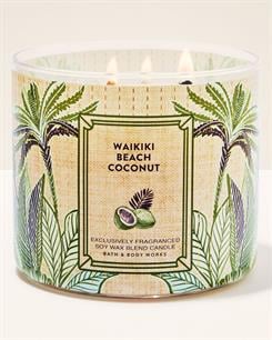 Waikiki Beach Coconut / Büyük Mum