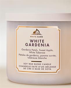 White Gardenia / Büyük Mum