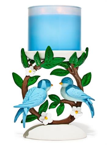Birds on a Branch Pedestal  / Büyük Mumluk