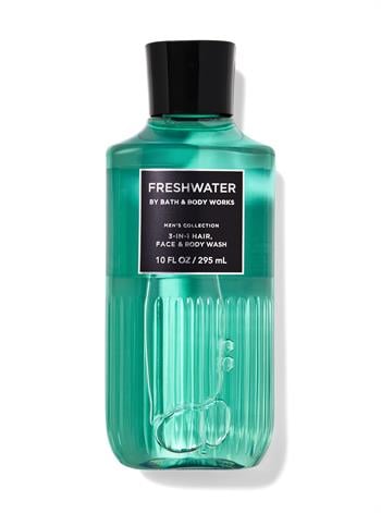 Freshwater / 3'ü 1 Arada Saç,Yüz ve Vücut Şampuanı