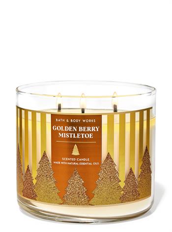 Golden Berry Mistletoe / Büyük Mum