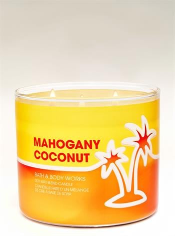 Mahogany Coconut / Büyük Mum