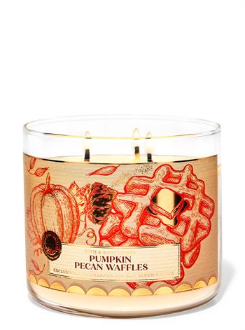 Pumpkin Pecan Waffles / Büyük Mum