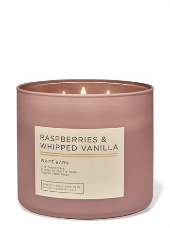 Raspberries & Whipped Vanilla / Büyük Mum