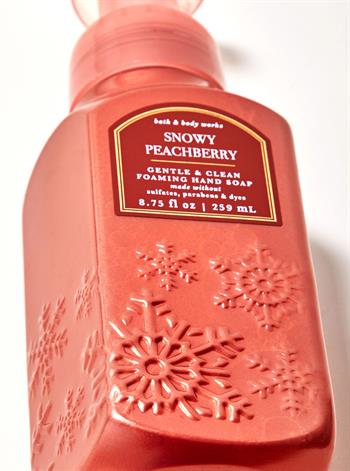 Snowy Peach Berry / Köpük Sabun