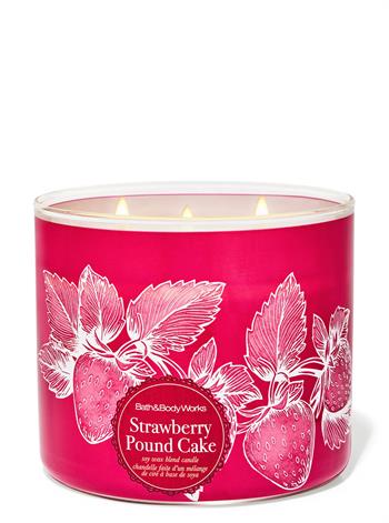 Strawberry Pound Cake / Büyük Mum