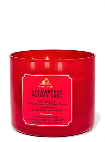 Strawberry Pound Cake / Büyük Mum