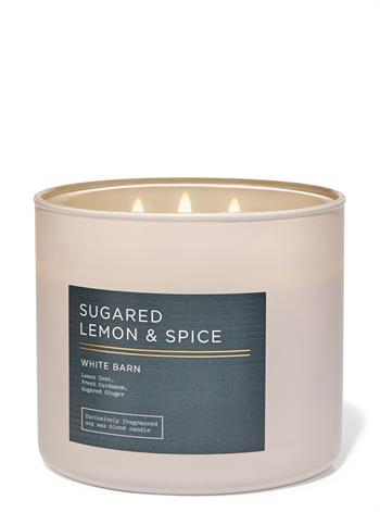 Sugared Lemon & Spice / Büyük Mum