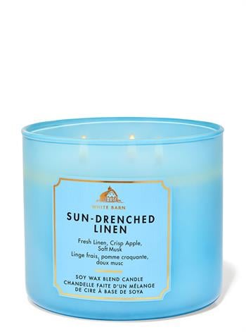 Sun-Drenched Linen / Büyük Mum