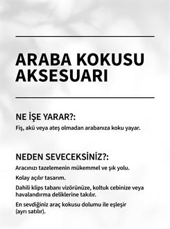 / Araba Kokusu Aksesuarı