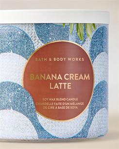 Banana Cream Latte / Büyük Mum