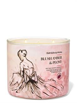 Blush Amber & Peony / Büyük Mum