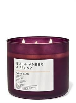 Blush Amber & Peony / Büyük Mum