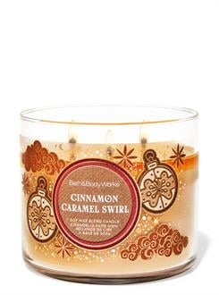 Cinnamon Caramel Swirl / Büyük Mum
