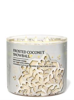 Frosted Coconut Snowball / Büyük Mum