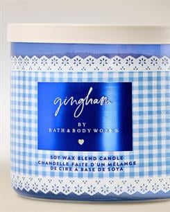 Gingham / Büyük Mum
