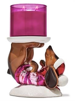 Holiday Dachshund Pedestal / Büyük Mumluk