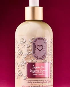Inspire Love: Rose + Vanilla / Vücut Kremi